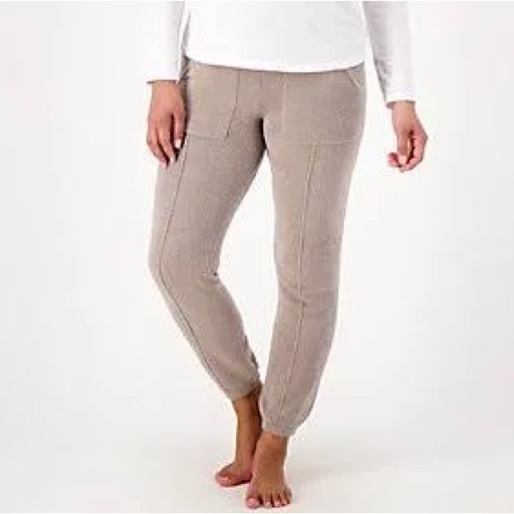 Barefoot Dreams Pants - BAREFOOT DREAMS COZYCHIC ULTRA LITE RIBBED TUNNEL JOGGER SIZE 1X TALL